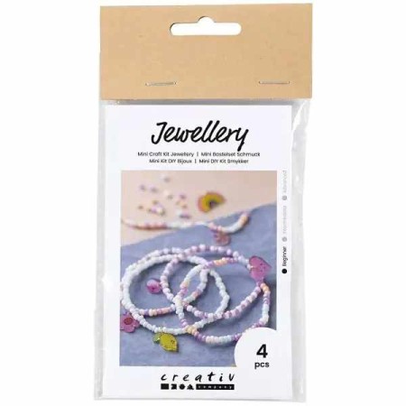 Kit DIY bijoux - Bracelets - Plastique dingue - 4 pcs